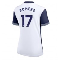 Maglia Calcio Tottenham Hotspur Cristian Romero #17 Prima Divisa Donna 2024-25 Manica Corta